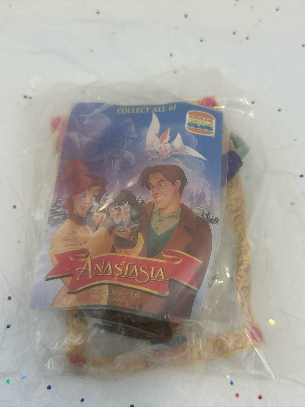 1997 Anastasia Rasputin figure from a Burger King Kids Club